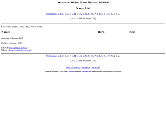 williamancestor/names13 screenshot