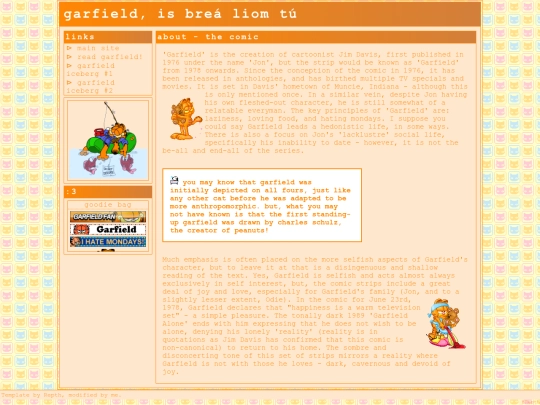 garf screenshot