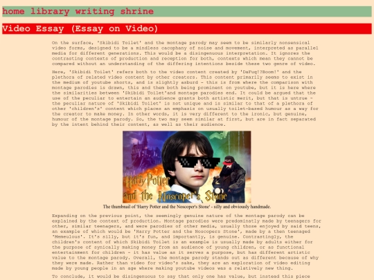 video screenshot