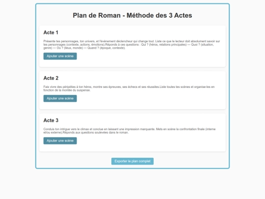 3actes screenshot