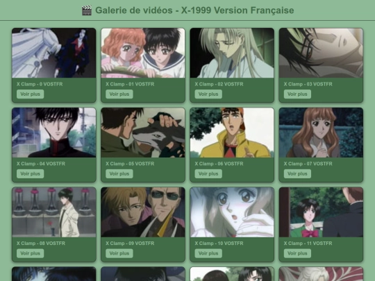 Clamp/x1999vostfr screenshot