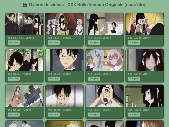 Clamp/xxxholicvostfr screenshot