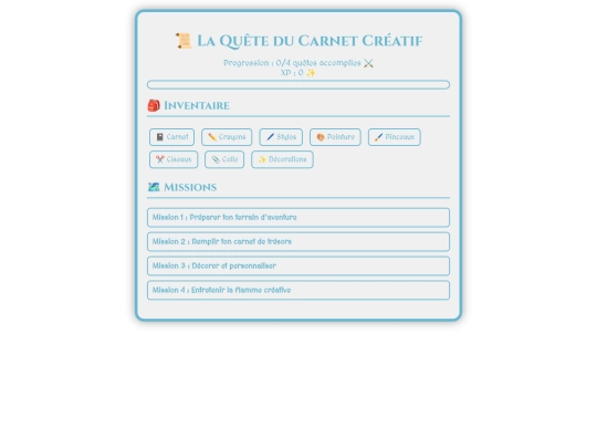 carnetcreatif screenshot