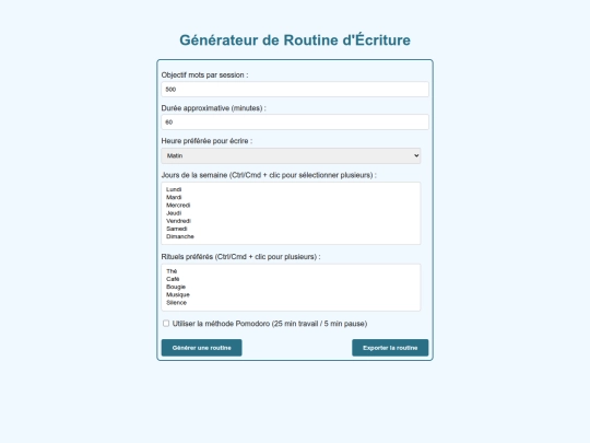 habitudes screenshot