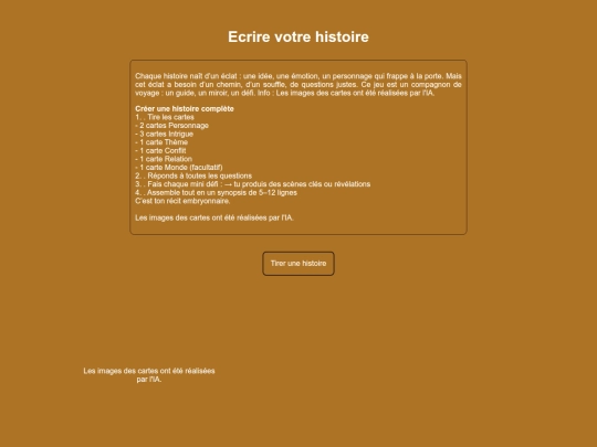 tirage screenshot