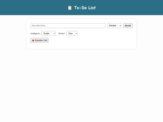todolist screenshot