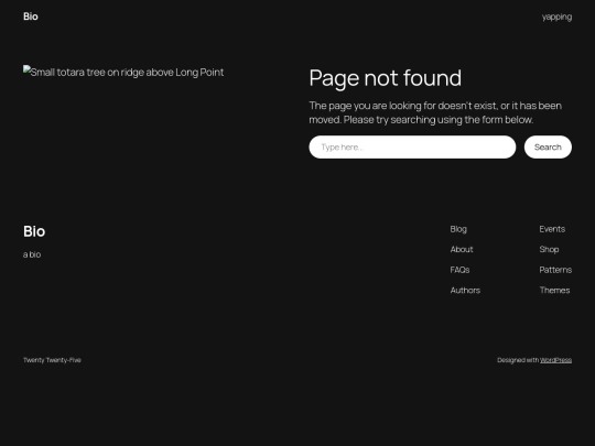 not_found screenshot
