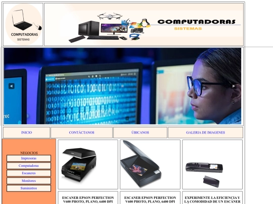 EXAMEN PRACTICO - ROCIO MAYTA/PAGINAS/escaneres screenshot