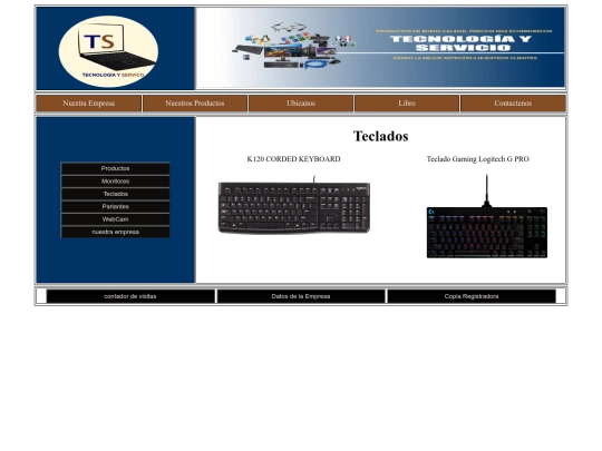 tabla2/páginas/Teclados screenshot