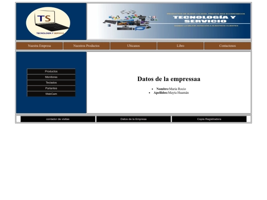 tabla2/páginas/datos_empresa screenshot