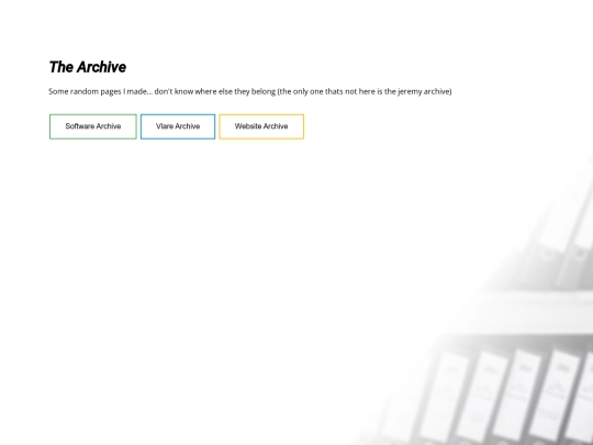 archive screenshot