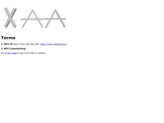xaa_mainsite/Terms screenshot