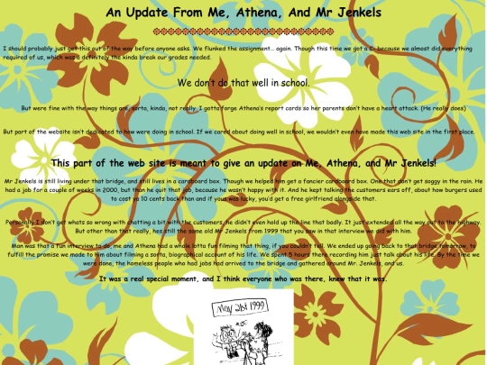 an_update_from_me_athena_and_mr_jenkels screenshot