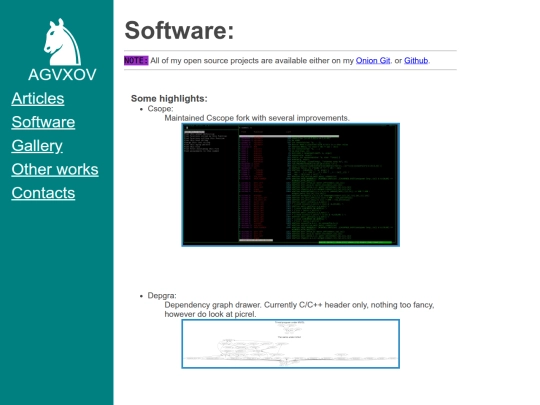 software screenshot
