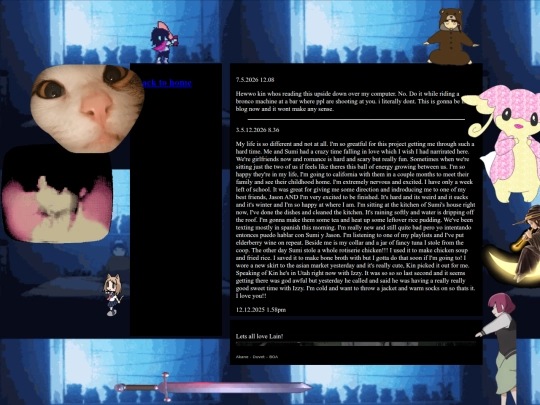 blog screenshot