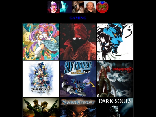 Games screenshot