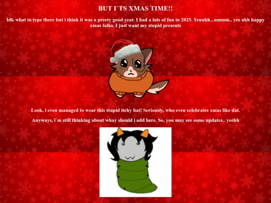 xmaspage screenshot