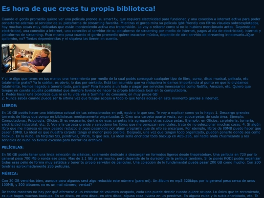 biblioteca screenshot
