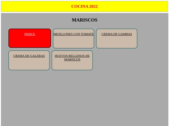 MARISCOS screenshot
