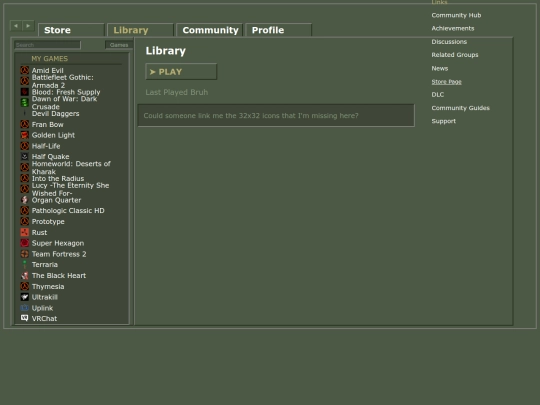 Games screenshot
