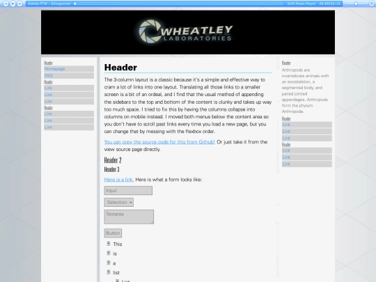 3column screenshot