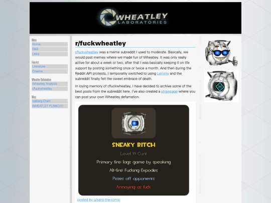 r/fuckwheatley screenshot