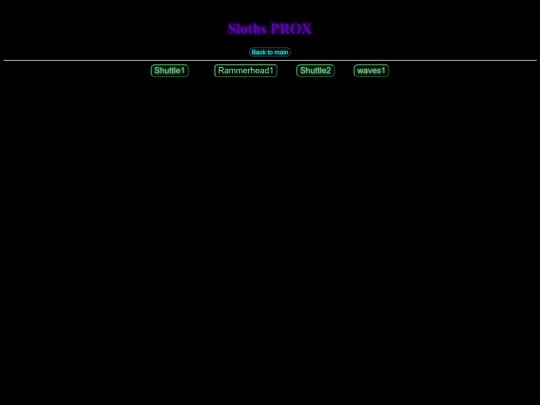 Prox screenshot