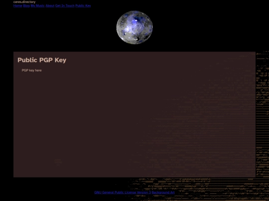 publicKey screenshot