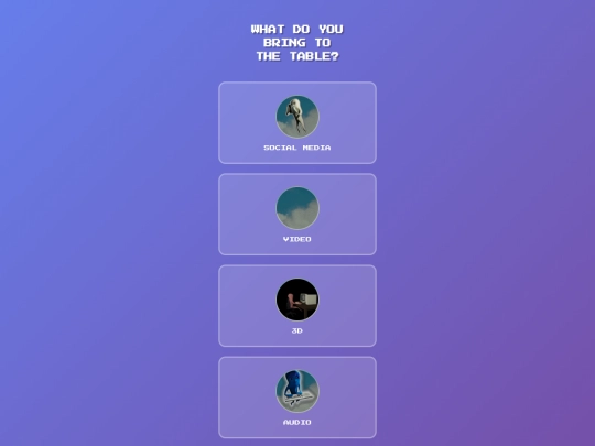 A DAO menu screenshot