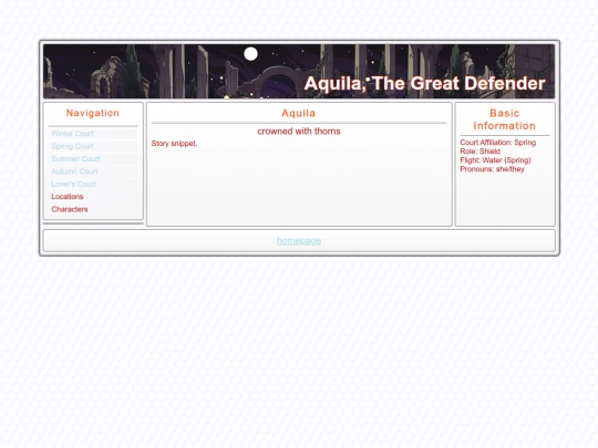 DraconicCourts/Aquila screenshot