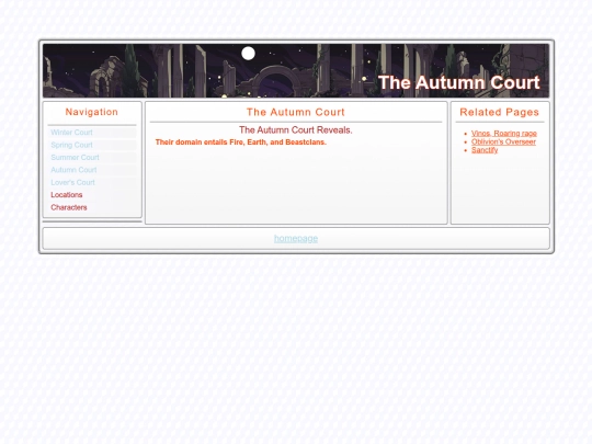 DraconicCourts/AutumnCourt screenshot