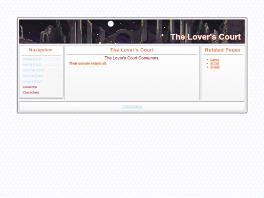 DraconicCourts/LoversCourt screenshot