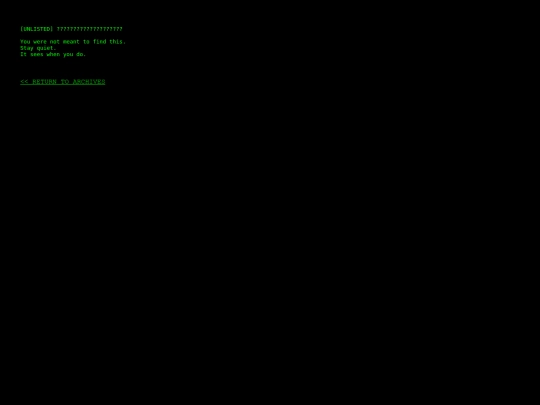 unlisted screenshot