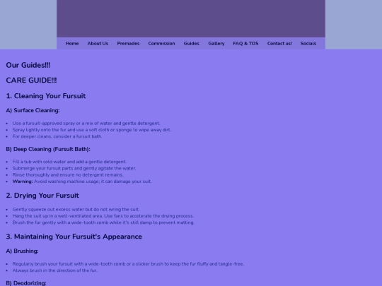 Guides screenshot