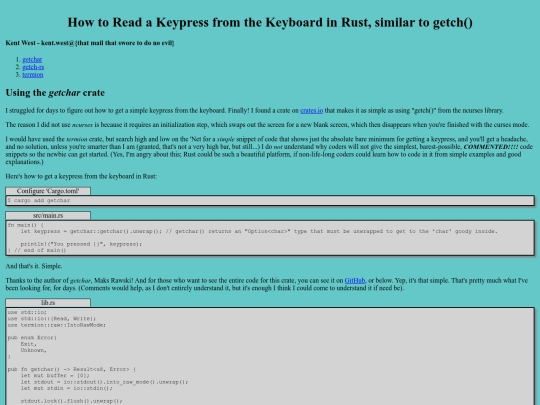coding/rust/ReadSingleCharFromKeyboard screenshot
