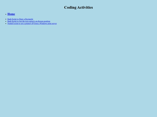coding/shell screenshot