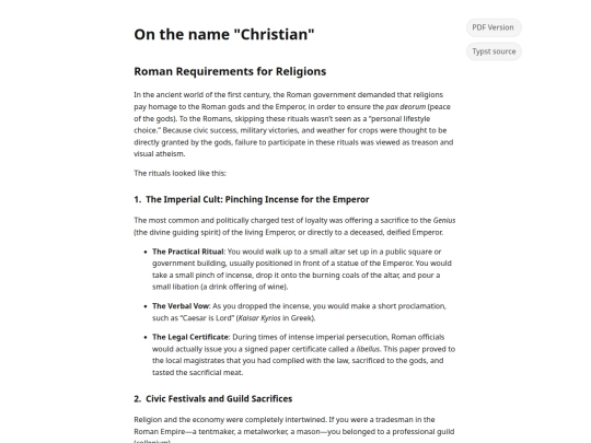 westk/BIBLE/on-the-name-christian screenshot