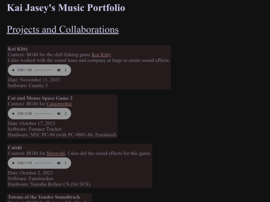 music screenshot