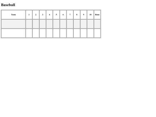 scorecards/baseball screenshot