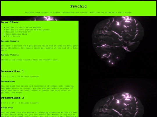 psychic screenshot