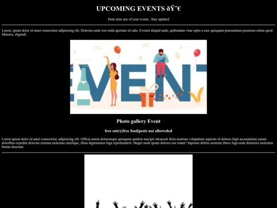 event/project screenshot
