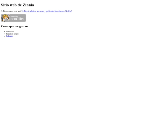 Zinniatutorial screenshot