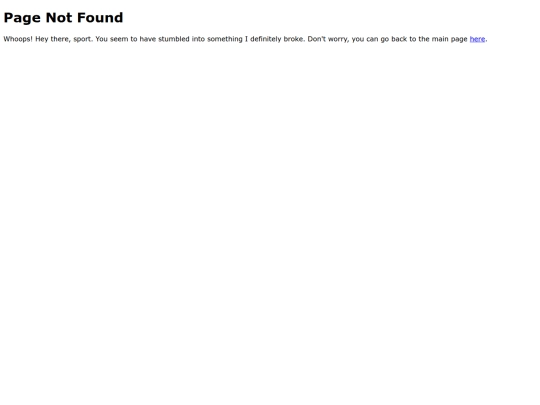 not_found screenshot