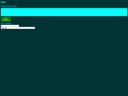 timer screenshot
