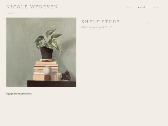 art/shelf-study screenshot