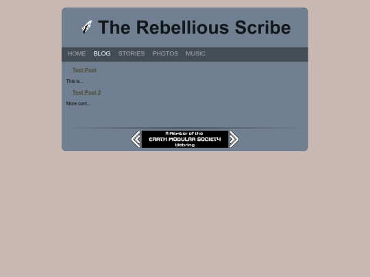 blog screenshot