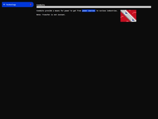 database/conduit screenshot