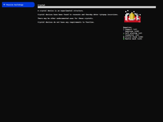 database/crystal screenshot