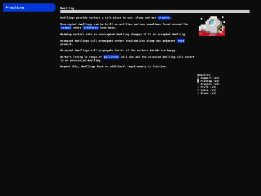 database/dwelling screenshot