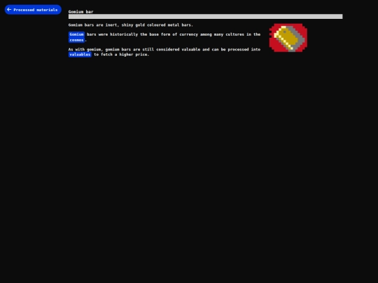 database/gomium_bar screenshot